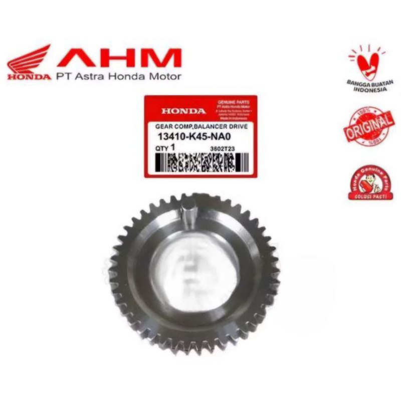 GEAR GIGI LAWAN BALANCER KRUK AS CB150R CB 150 R SONIC SUPRA GTR 150 ORIGINAL