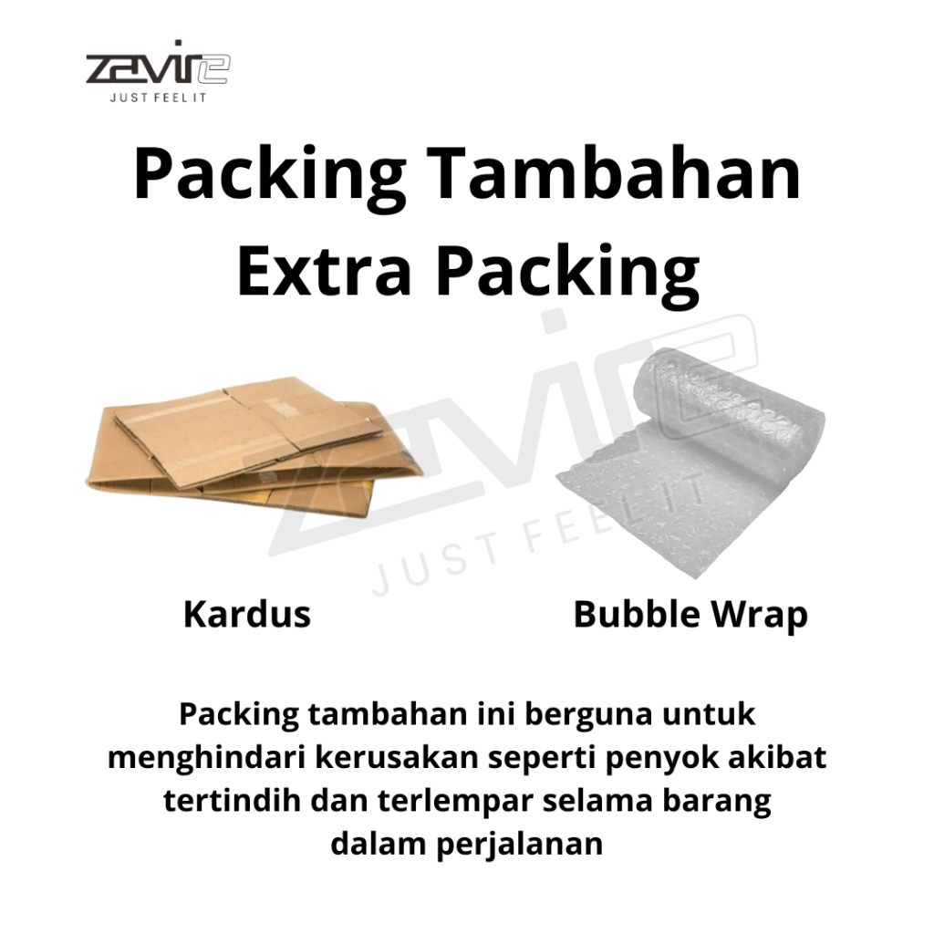 

Packing Kardus Bubble Wrap Tambahan Lebih Aman