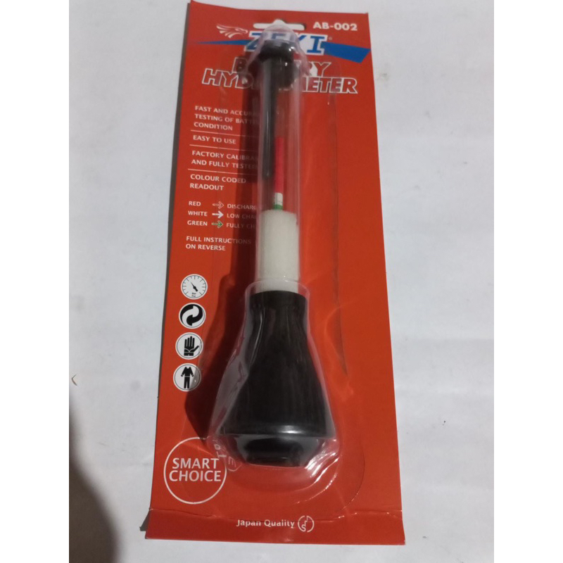 Hydrometer air aki, alat cek air aki