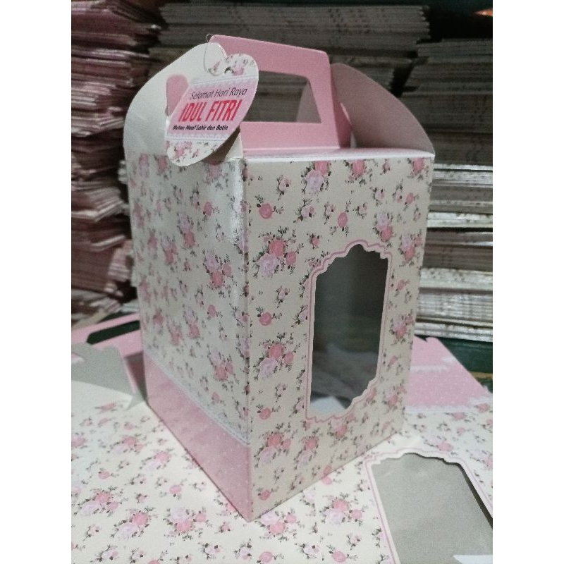 

Dus 3 toples 500gr shabby pink @10pcs free asesoris