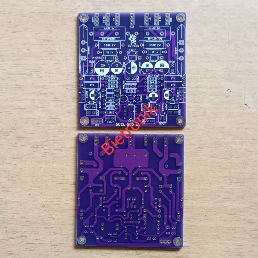 PCB SOCL 506 Amp 2U Dauble layer