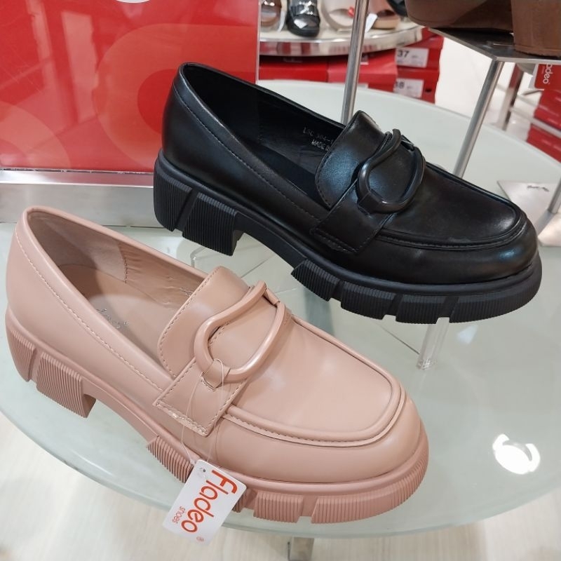 FLADEO sepatu wanita docmark/loafer/oxford ori