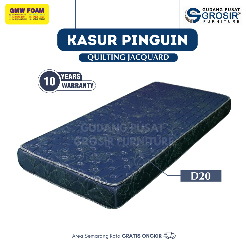 GMW Foam - Kasur Busa - Pinguin - Quilting Jacquard