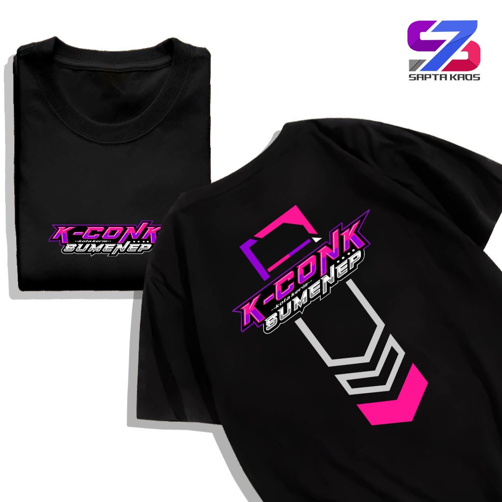 SPT183 KAOS K CONK SUMENEP - T SHIRT K CONK SUMENEP - KAOS PRIA COD SEHARI JADI