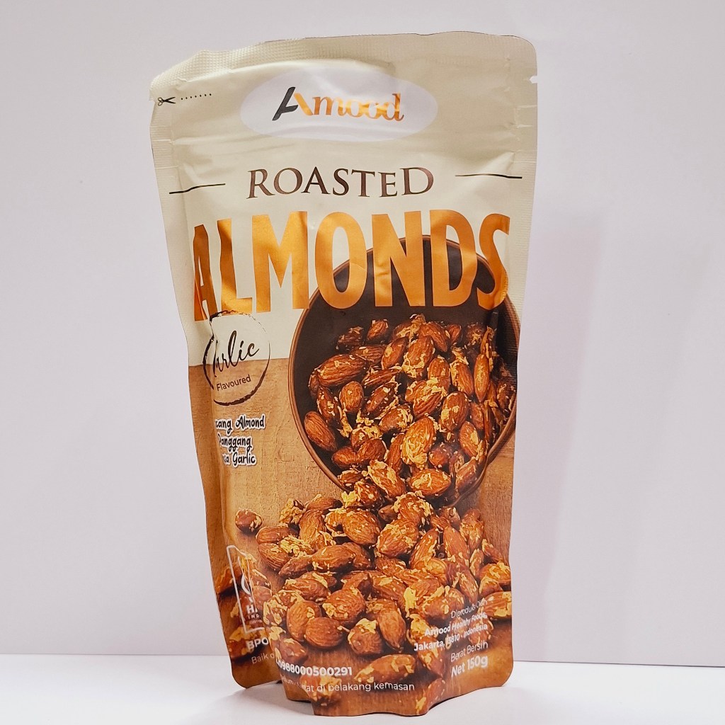 

Roasted Almond / Kacang Almond Panggang BAWANG - 150g