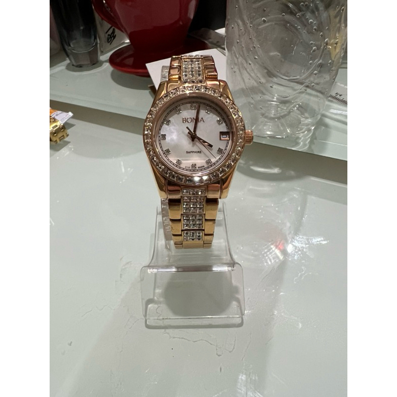 Bonia - BN996-3577s - Jam Tangan Wanita KACA SAPHIRE BONIA ORIGINAL