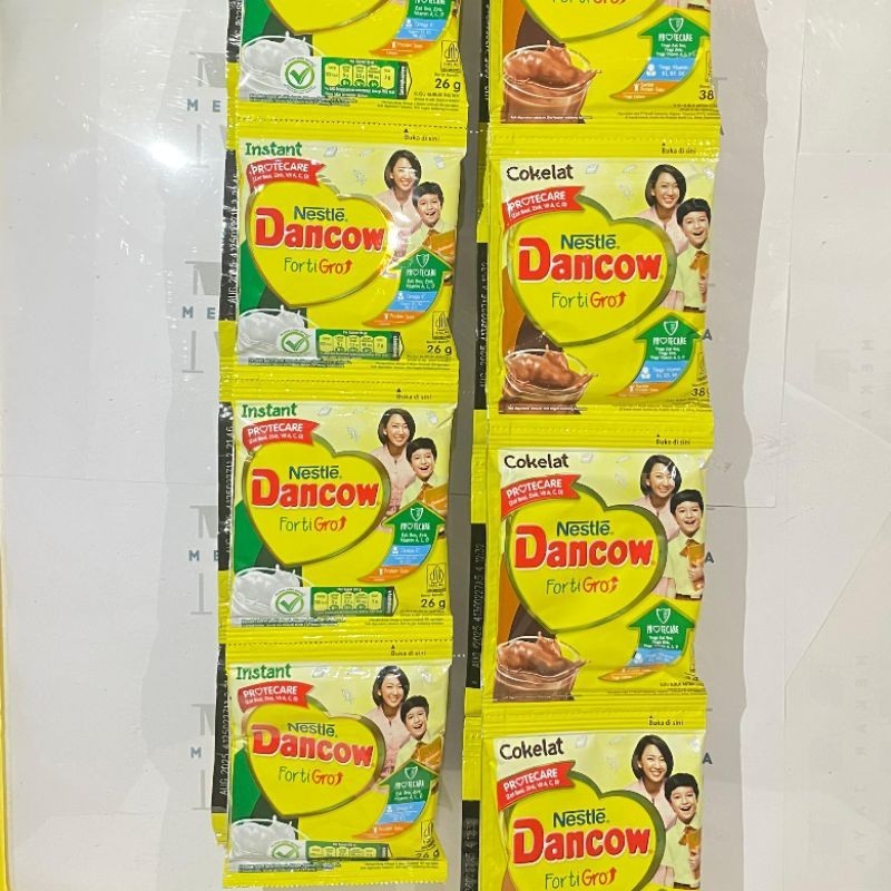 

Dancow Renceng Instan Fortigro Full Cream dan Coklat All Variant isi 10 Sachet