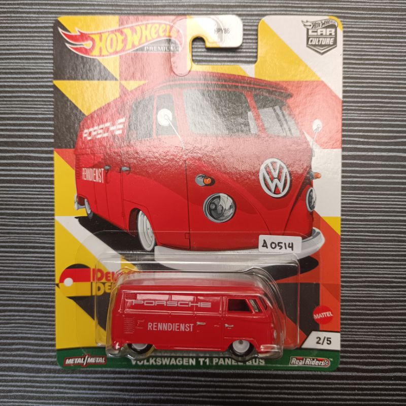 HOT WHEELS VOLKSWAGEN T1 PANEL BUS DEUTSCHLAND