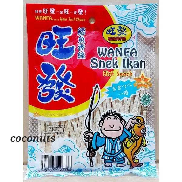 

WANFA SNEK IKAN - FISH SNACK 120 GRAM HALAL