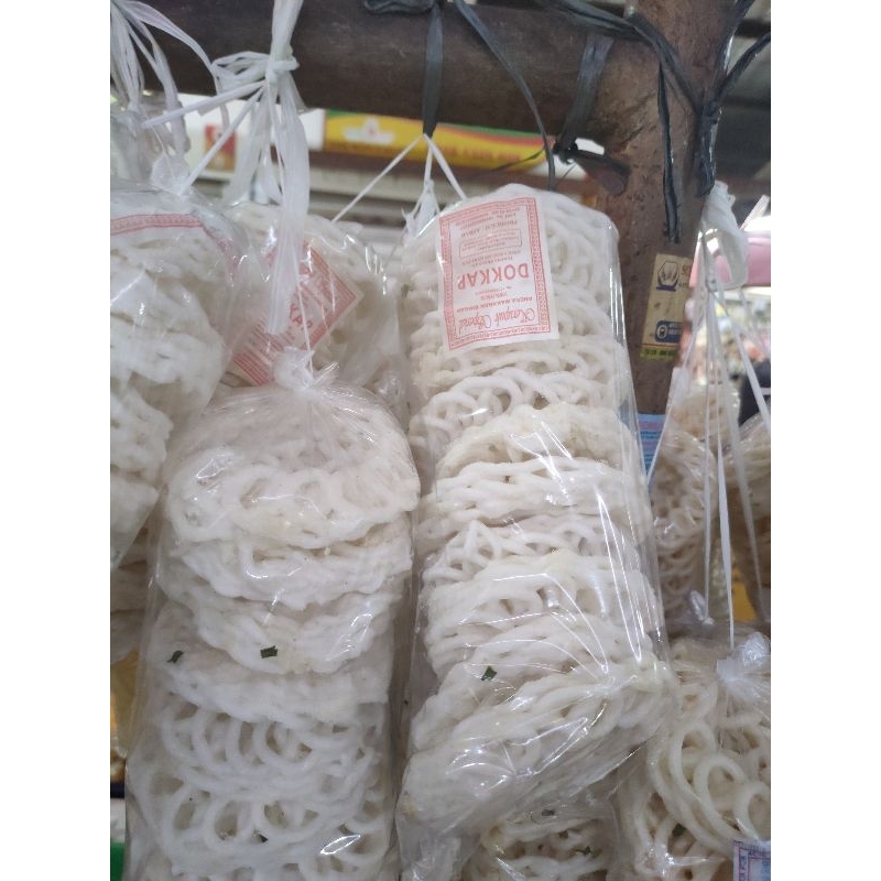 

Kerupuk bulat kaleng dokar isi 10 pcs