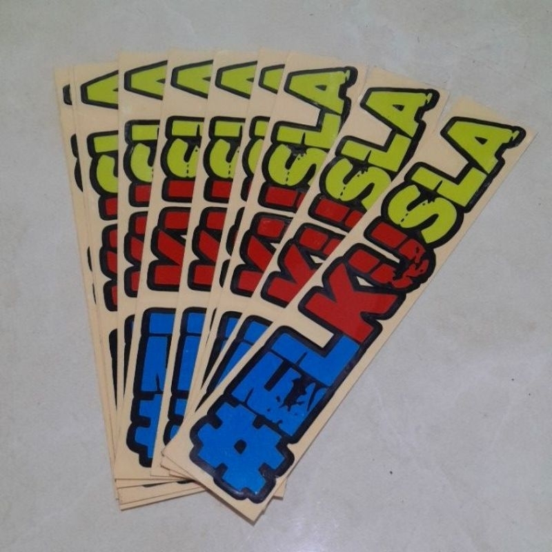 

Stiker ELKUSLA Eling Kuat Slamet