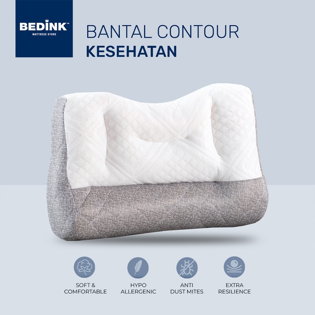 BEDINK Bantal Contour Kesehatan