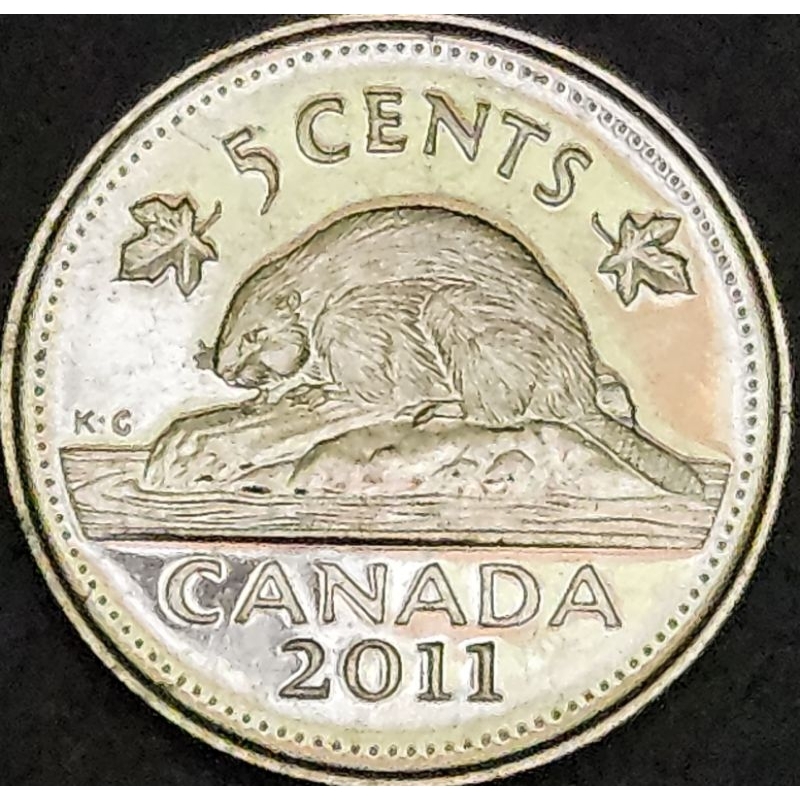 Koin Asing Negara Canada 10 Cent 2011 Elizabeth II Dr Regina Kondisi Koin Bersih Original 100%