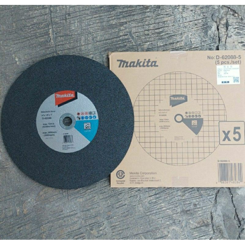 MAKITA Batu Potong Besi 14 inch Cutting 14 inch