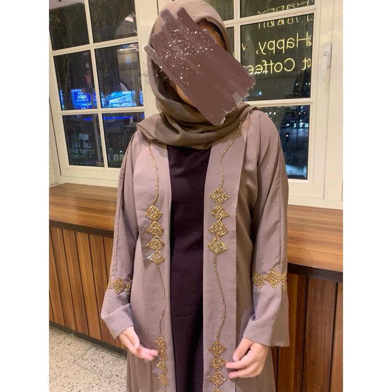 faza abaya jalabiya outer gamis indonsia lokal request size arab saudi dubai