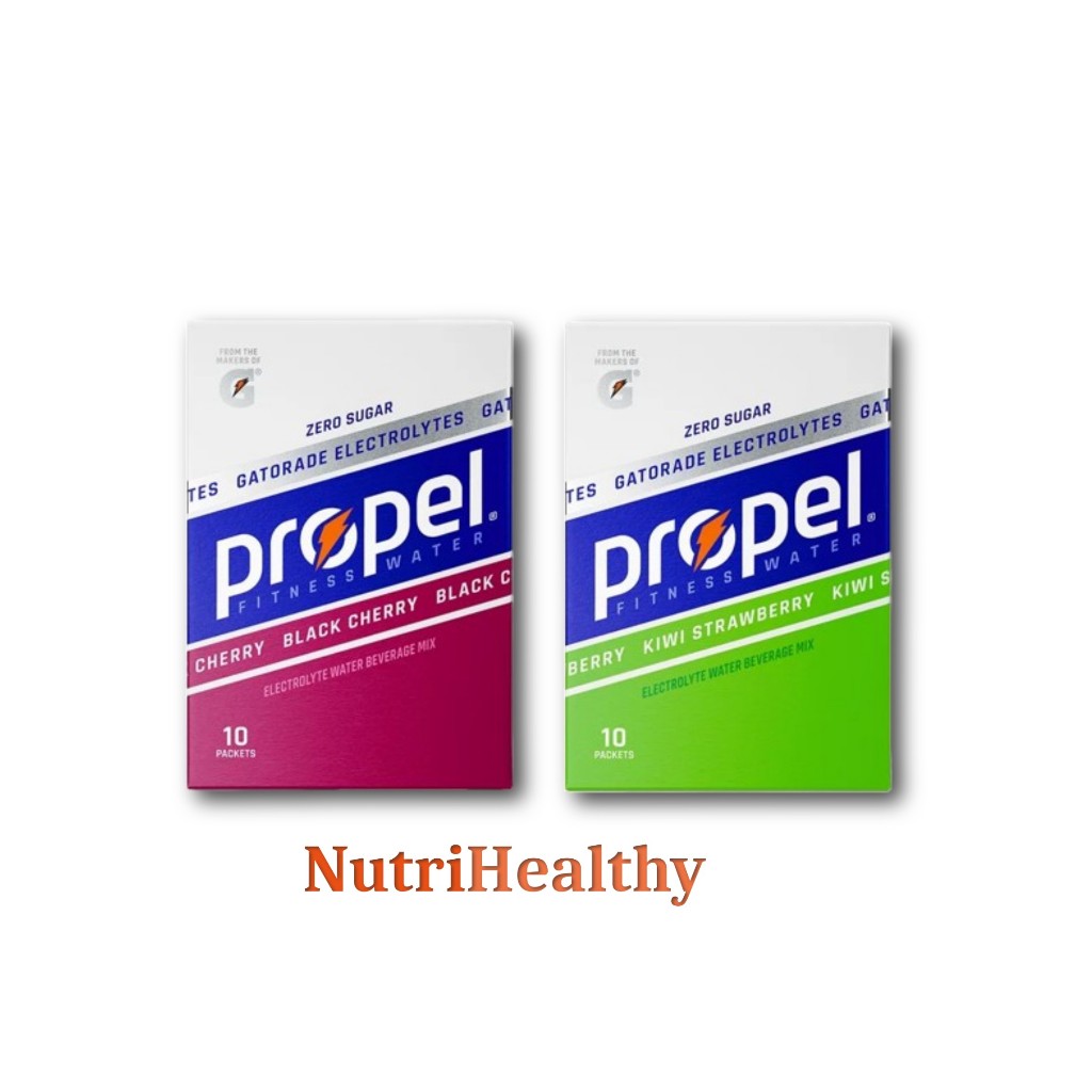 

Propel Fitness Water 10 Packets (10 x 2.5 g) - Gatorade Electrolytes - Zero Sugar