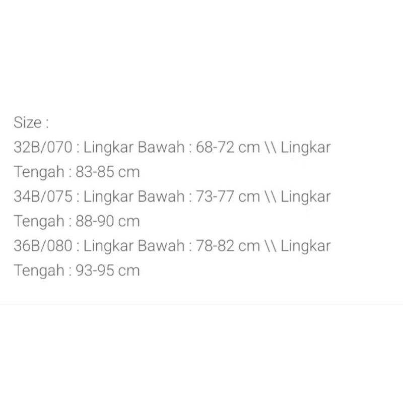 DYA369 Pierre Cardin bra tanpa kat 32,34,36B, 609-62360 Dwjl