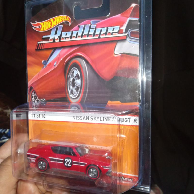RARE Redline Nissan Skyline 2000 Gtr Free Protector Hw Hot Wheels Hotwheels Bday Gift Hadiah Kado Un