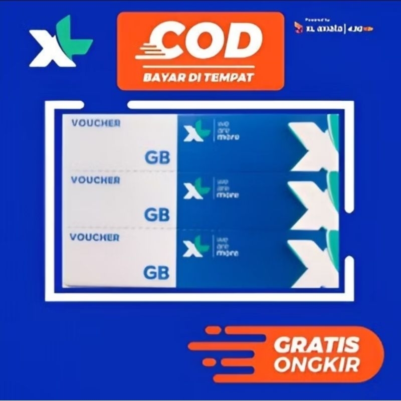 Voucher KOSONG XL Nasional 3 in 1 (Min order 150 pcs) Bahan inject kuota kartu XL