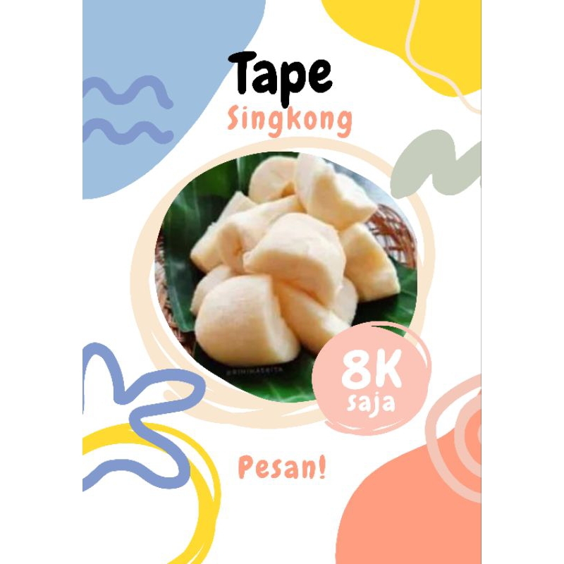 

Paket hemat tape singkong mentega manis legit bisa cod harga murah 3kg 5kg 7kg