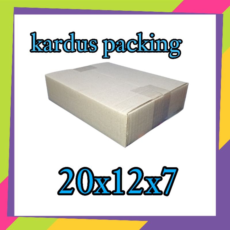 

kardus packing UK 20x12x7 kardus besar kardus kecil