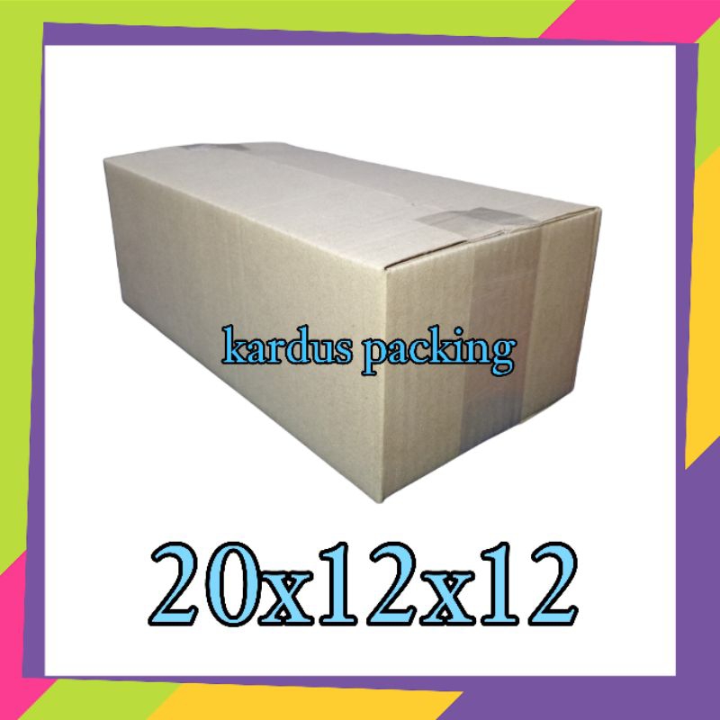 

kardus packing UK 20x12x12 kardus kecil kardus besar