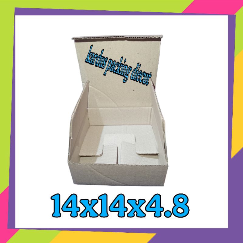 

kardus packing UK 14x14x4 kardus packing kardus besar