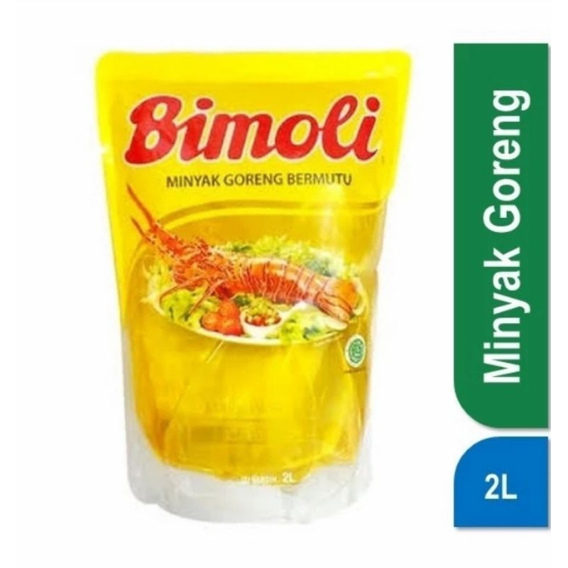 

Minyak goreng Bimoli 2 liter ( Sameday )