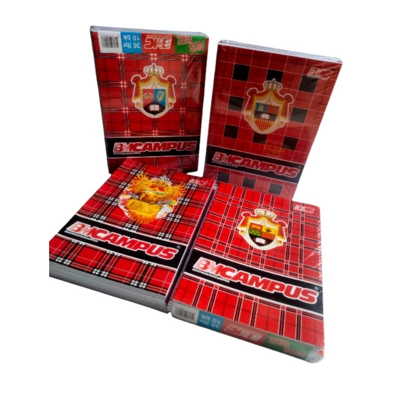 

BUKU TULIS BMCCAMPUS DAN BUKU TULIS SIDU/KIKI,BUKU PERLENGKAPAN SEKOLAH UKURAN BOXY DAN KWARTO