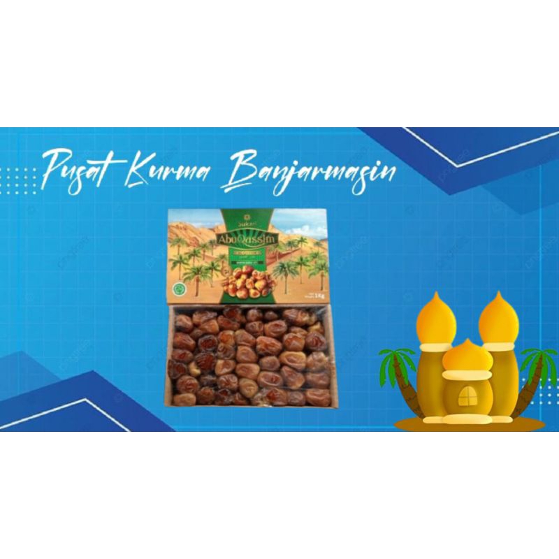 

Kurma Sukari 1kg / Kurma sukari Abu qassim 1kg / sukari kurma raja / Oleh oleh haji umroh