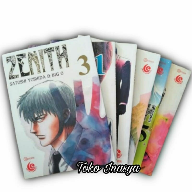 MANGA / KOMIK ZENITH (BY SATOSHI YOSHIDA) FULLSET VOL 1-6 TAMAT / ORIGINAL