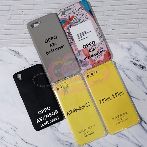 FREE Case Casing HP Oppo A37/NEO9 A3s | Realme C2 | iPhone 7 8 plus