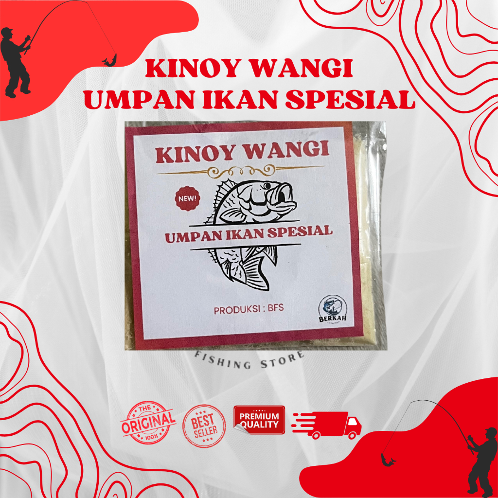 KINOY WANGI / KINOY SUSU UMPAN IKAN SPESIAL - UMPAN PANCING