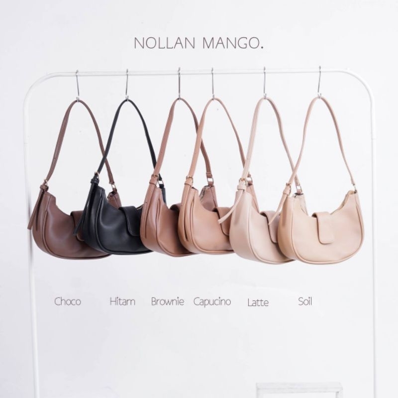 NOLLAN MANGO Tas Wanita Cantik Tas Bahu Wanita Shoulder Bag