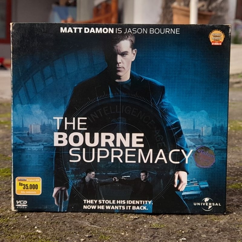 The Bourne Supremacy (2004) ORIGINAL Universal Pictures ENGLISH Audio Teks INDONESIA VCD VideoCD