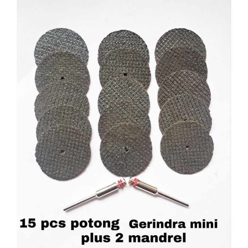 MATA POTONG GERINDA MINI / Mata Fiber Reinforced 32mm /Gerinda Potong Besi Cutting Disc