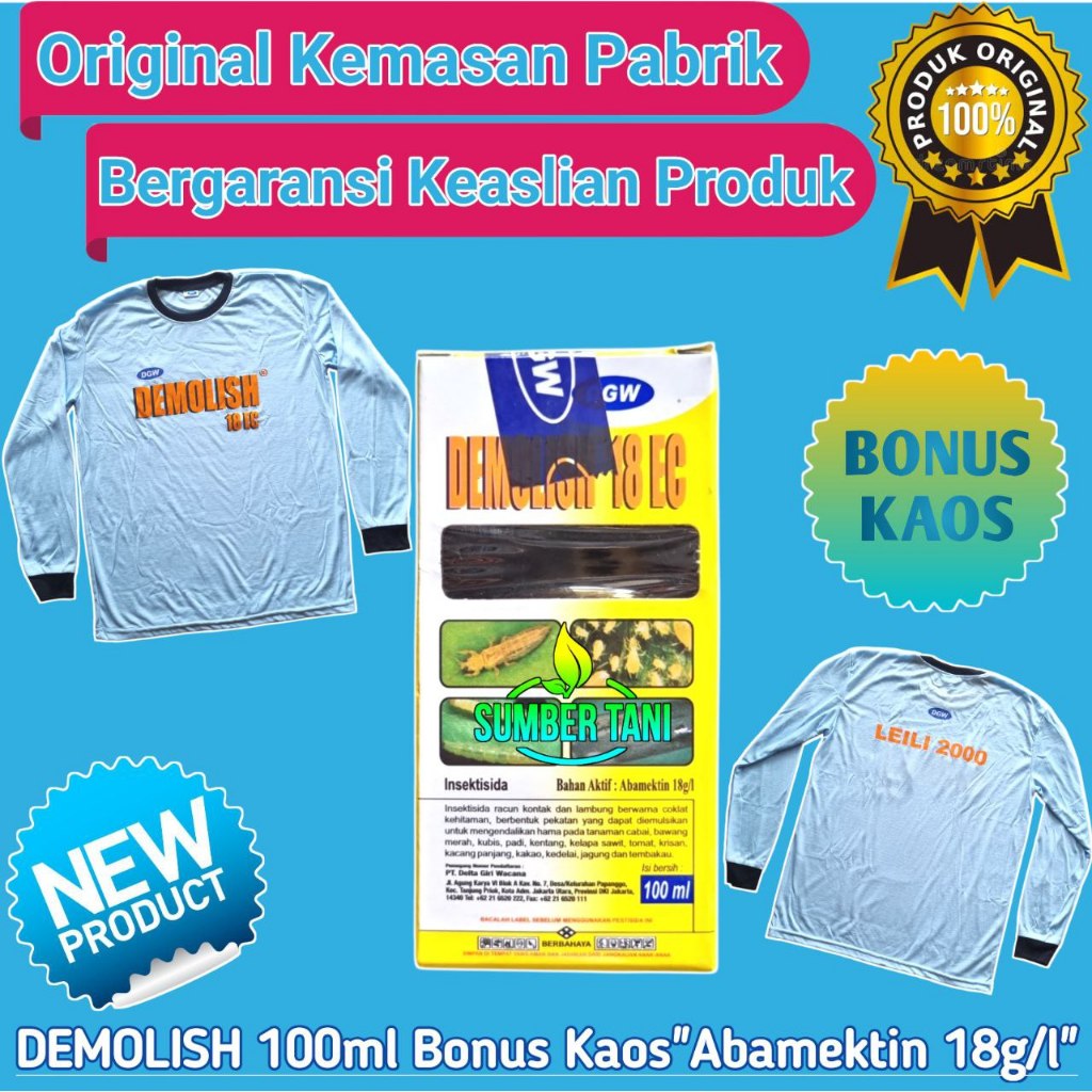 Demolish 100ml (Bonus Kaos)