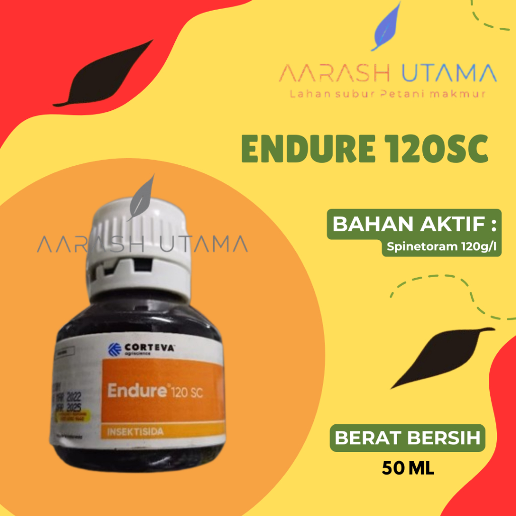 Endure 50ml 120SC bahan aktif Spinetoram 120g/l