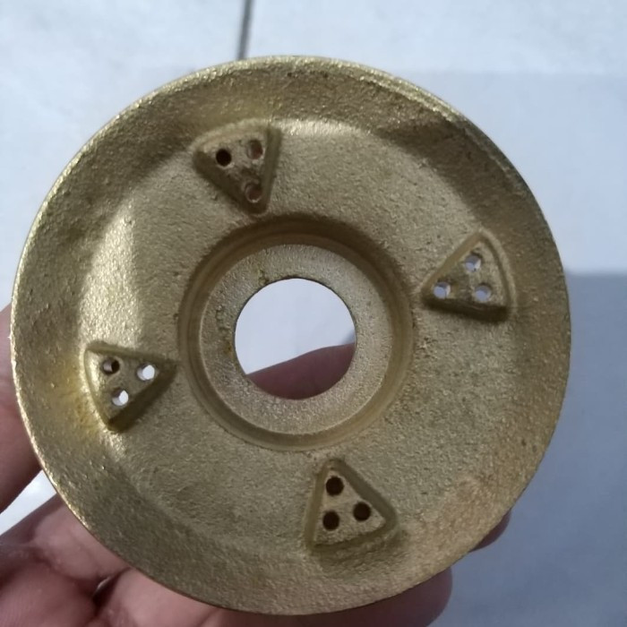 burner kompor gas/kuningan kompor gas Rinnai 522c tebal/burner kw premium