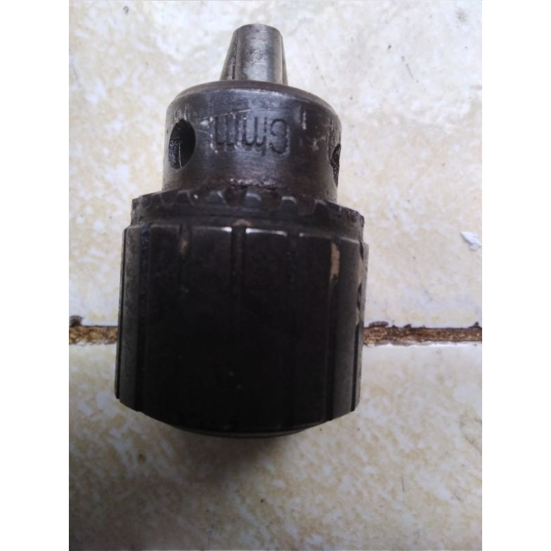chuck kepala bor 6mm tanpa drat copotan