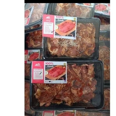 

Beef slice marinasi 500gr