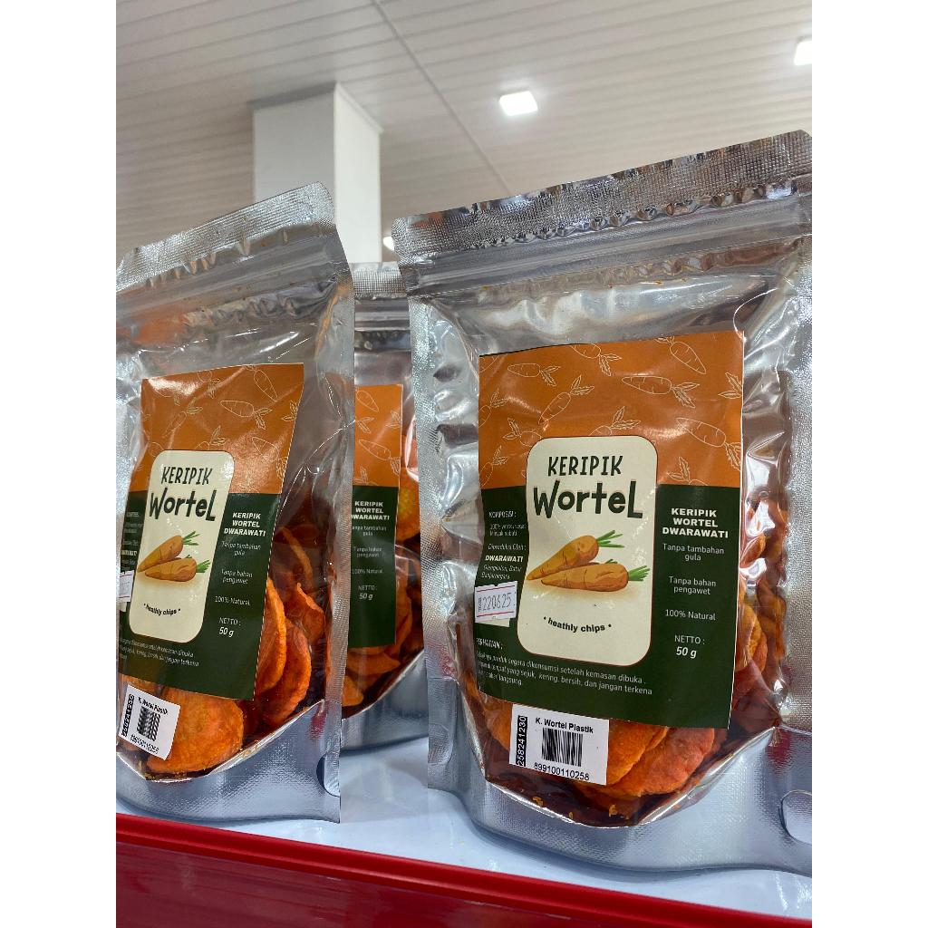 

Keripik Wortel oleh oleh Khas Dieng Dwarawati healthy chips