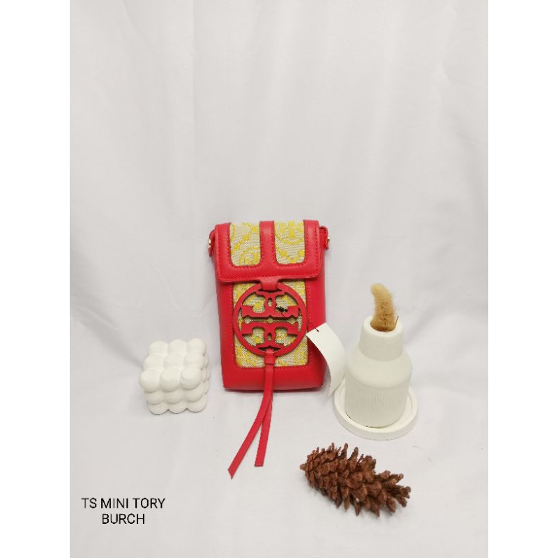 TAS TORY BURCH PHONE BAG/ tas selempang hp/ tas slempang hp/ ts mini tory Burch
