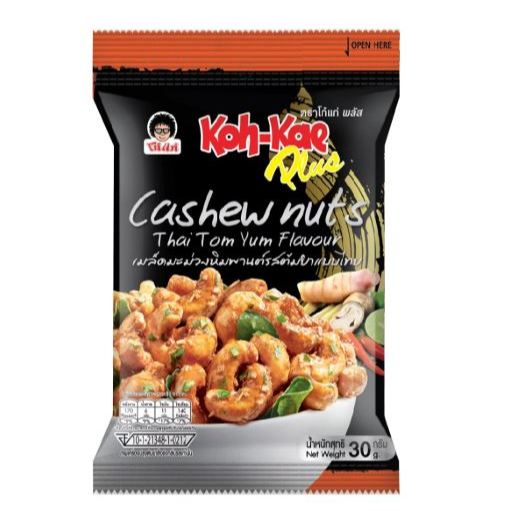 

Koh Kae Plus Cashew NutsThai Tom Yum Flavor30 g