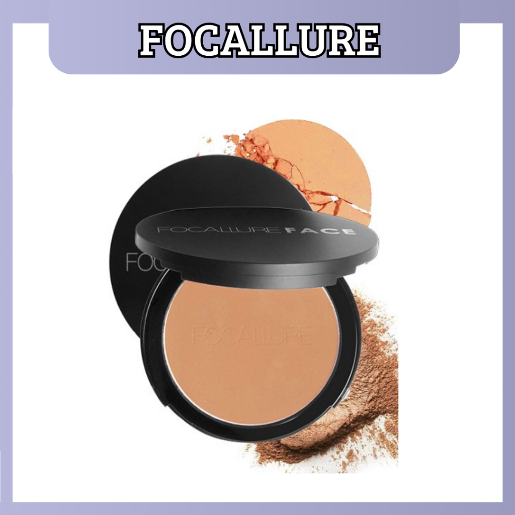Focallure Oil Control Pressed Powder Matte / Bedak Padat