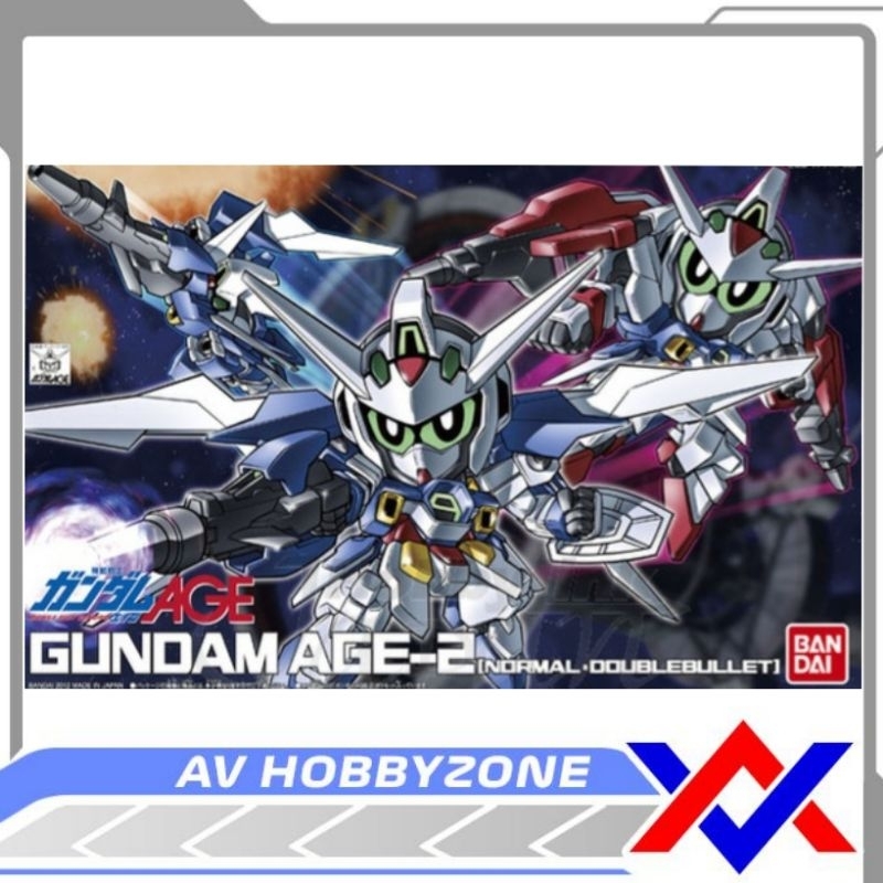 SD BB Gundam Age 2 Normal / DoubleBullet Bandai