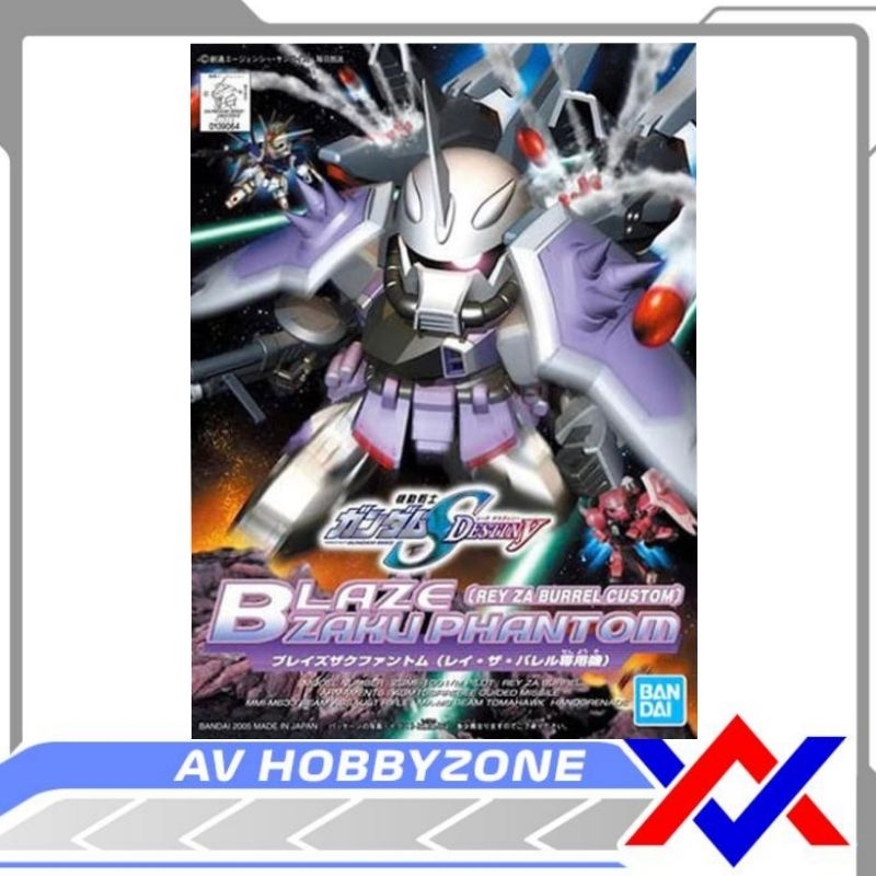SD BB Gundam Blaze Zaku Phantom Bandai