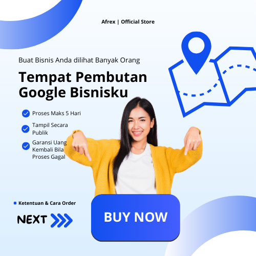JASA PEMBUATAN AKUN BISNIS GOOGLE MAPS [BONUS 5 ULASAN POSITIF]