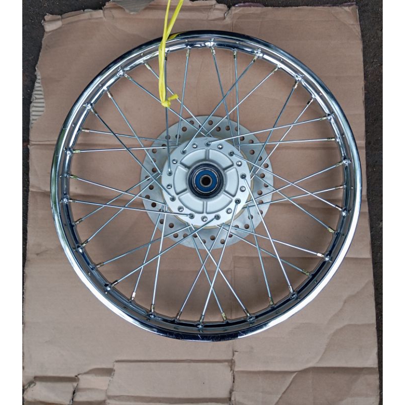 velg bagian depan Supra x 100 fit lama PNP fit new Revo lama plus piringan cakram