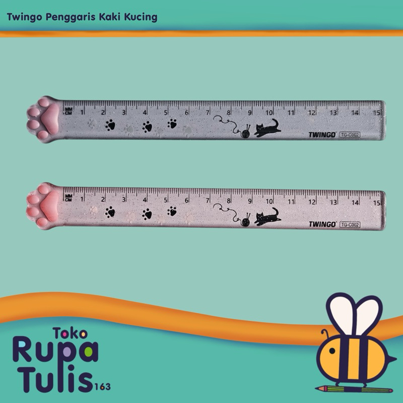 

TWINGO - Penggaris Cakar Kucing 15 cm TG-C002 - SATUAN (1 pcs)
